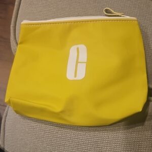 Clinique Bright Yellow Cosmetic Bag